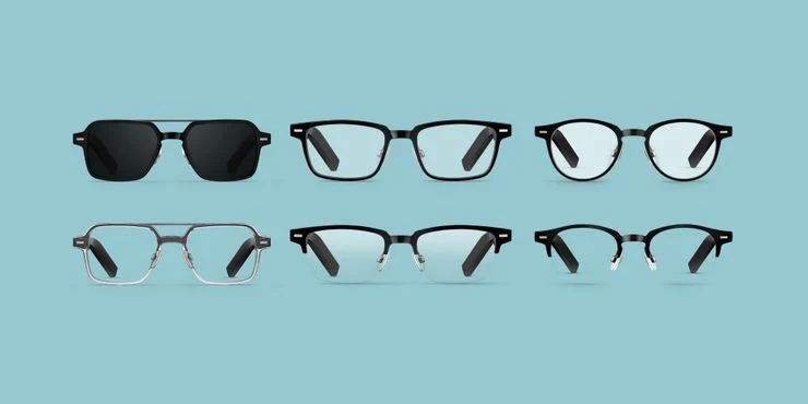 Die verschiedenen Designs von Huaweis neuer Tech-Brille. | Bild: Huawei