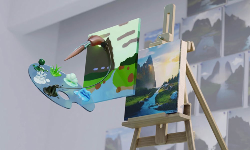 Canvas: Nvidia improves free AI painting software