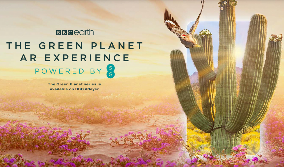 London's augmented reality exhibition The Green Planet AR provides a glimpse into the plant world.