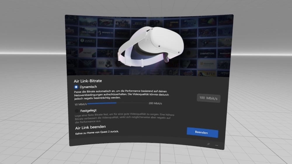 Oculus link shop desktop