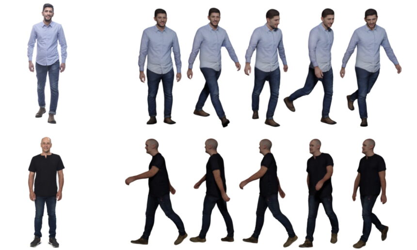 Phorum avatars can be animated in a second step after generation. | Image: Google