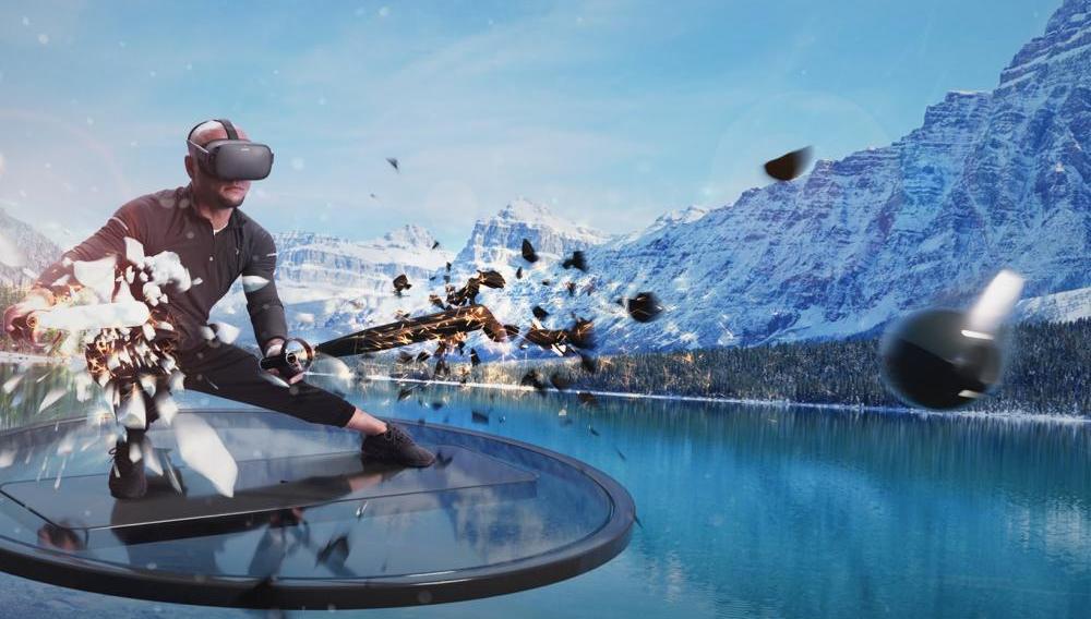 Im VR-Fitness-Spiel Supernatural trainieren Spieler in verschiedenen virtuellen Landschaften.