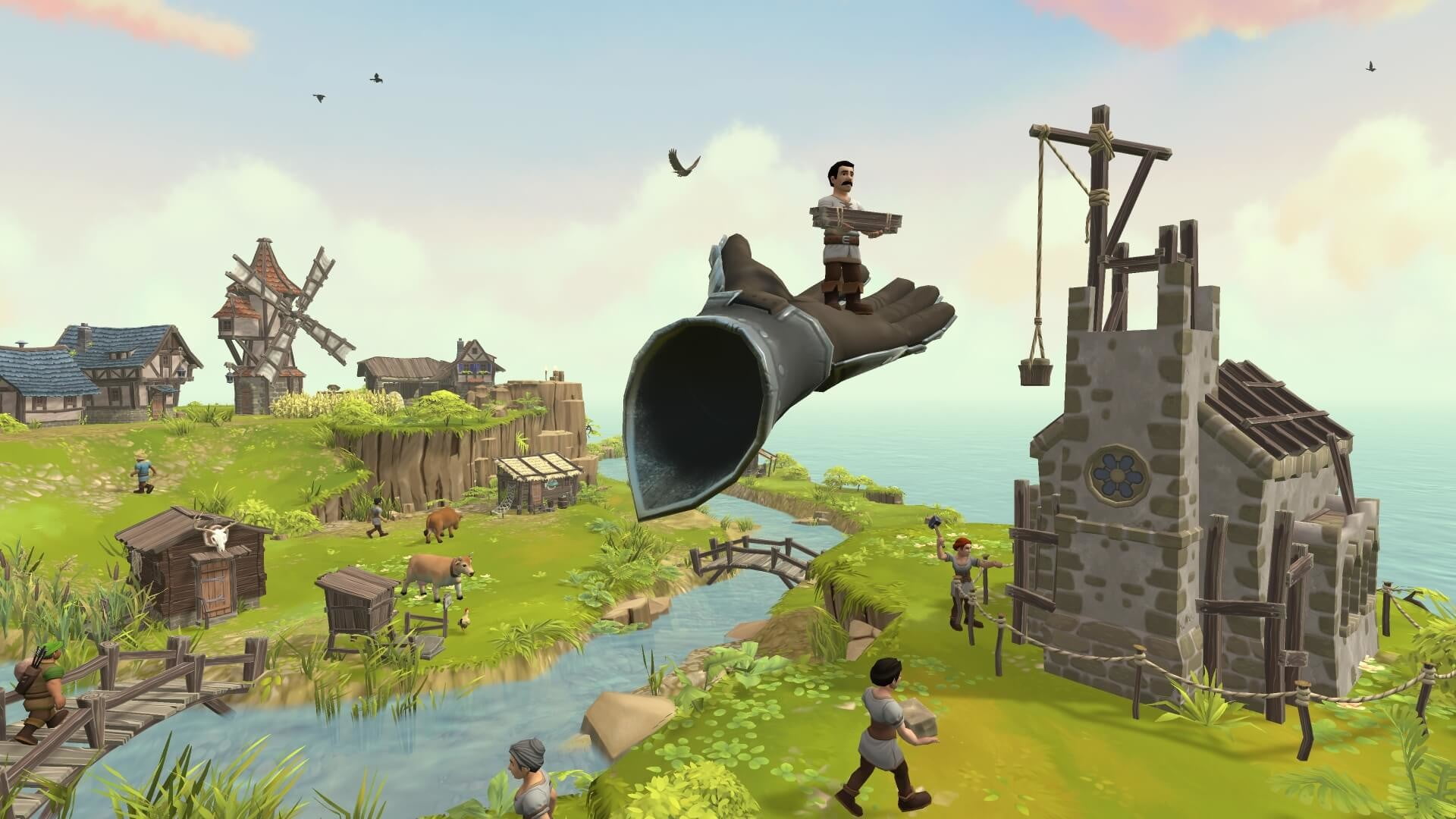 Step into a Medieval City with Townsmen VR for Meta Quest 3