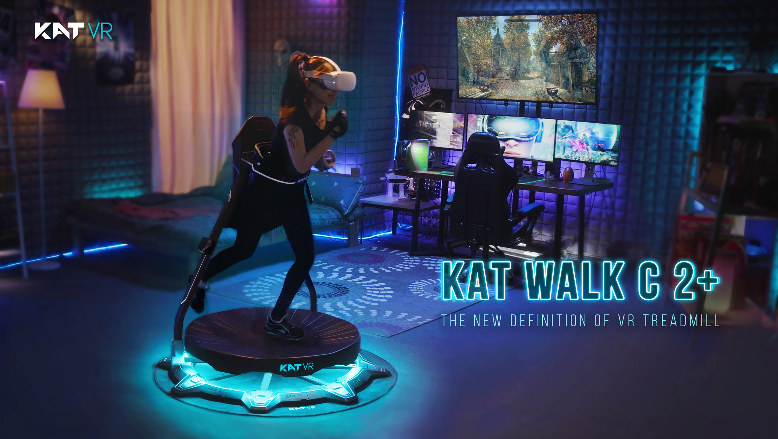Kat VR unveils new VR treadmills for PSVR, PCVR and Quest