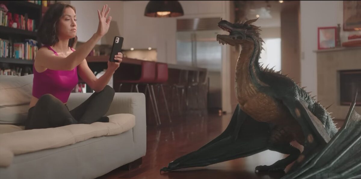 The Game of Thrones sequel gets an AR app for smartphones, where you raise baby dragons and teach them commands.
