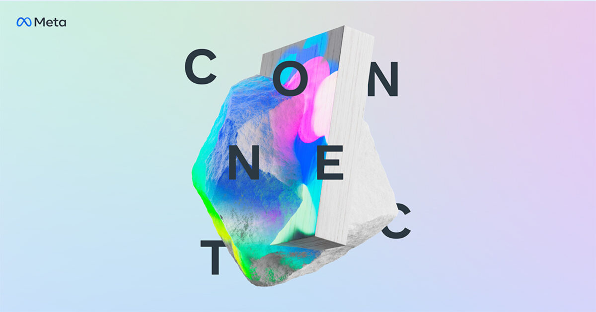Logo and lettering of Meta Connect 2022