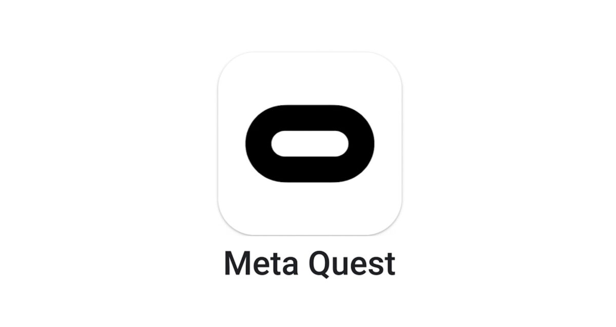 The Meta Quest mobile app icon