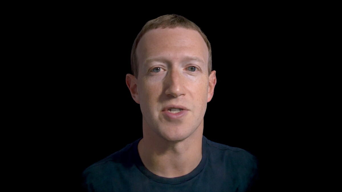 Photorealistic codec avatar of Mark Zuckerberg.