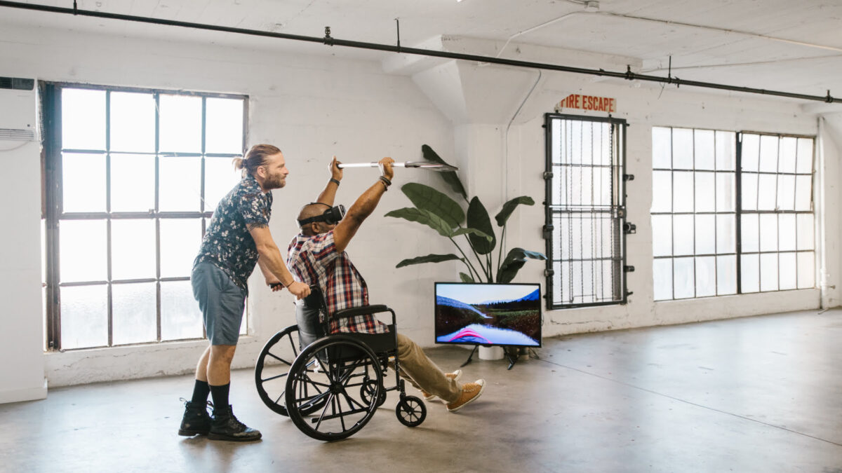 The Metaverse should also work for people with disabilities. Meta supports a research project that aims to advance inclusion in virtual reality.