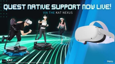 Nexus makes Kat VR treadmills directly compatible with Quest 2 and PSVR 2