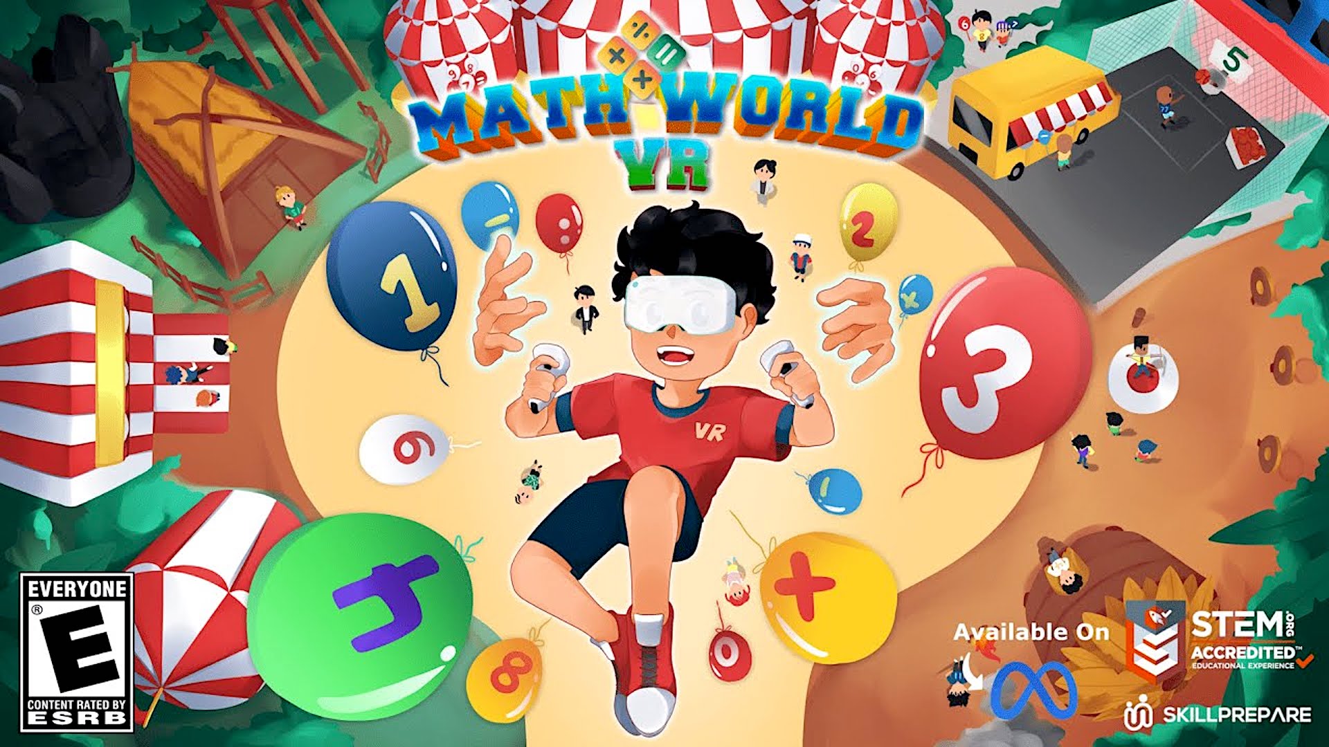 Play games to practice math with Math World VR on Quest 2