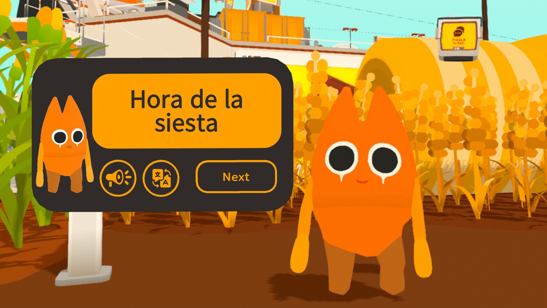 Noun Town is a playful VR language learning app for Quest 2
