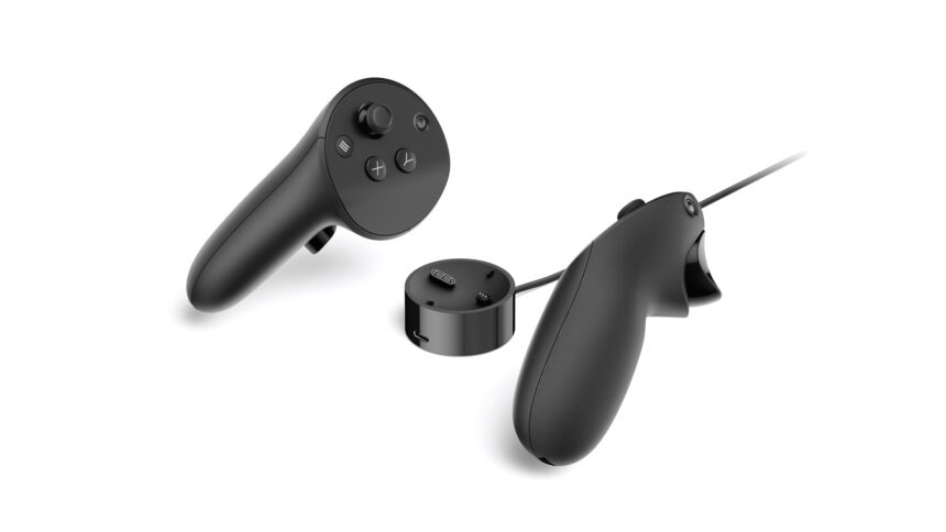 Touch Pro controller with mini charging station.