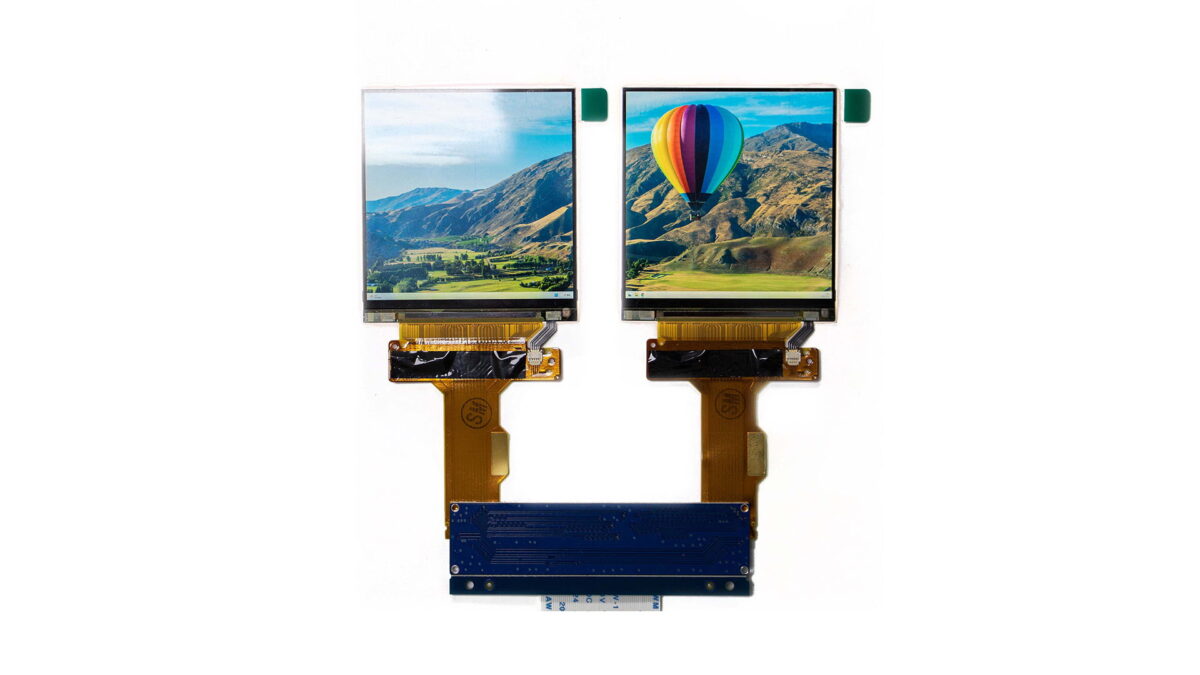 Two high-resolution micro displays from Sharp.