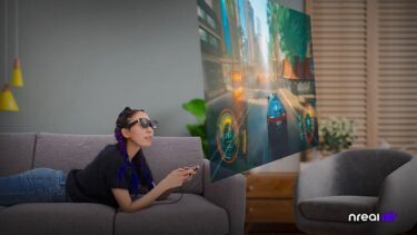 Nreal Air display goggles turn your Steam Deck into a 130-inch virtual TV