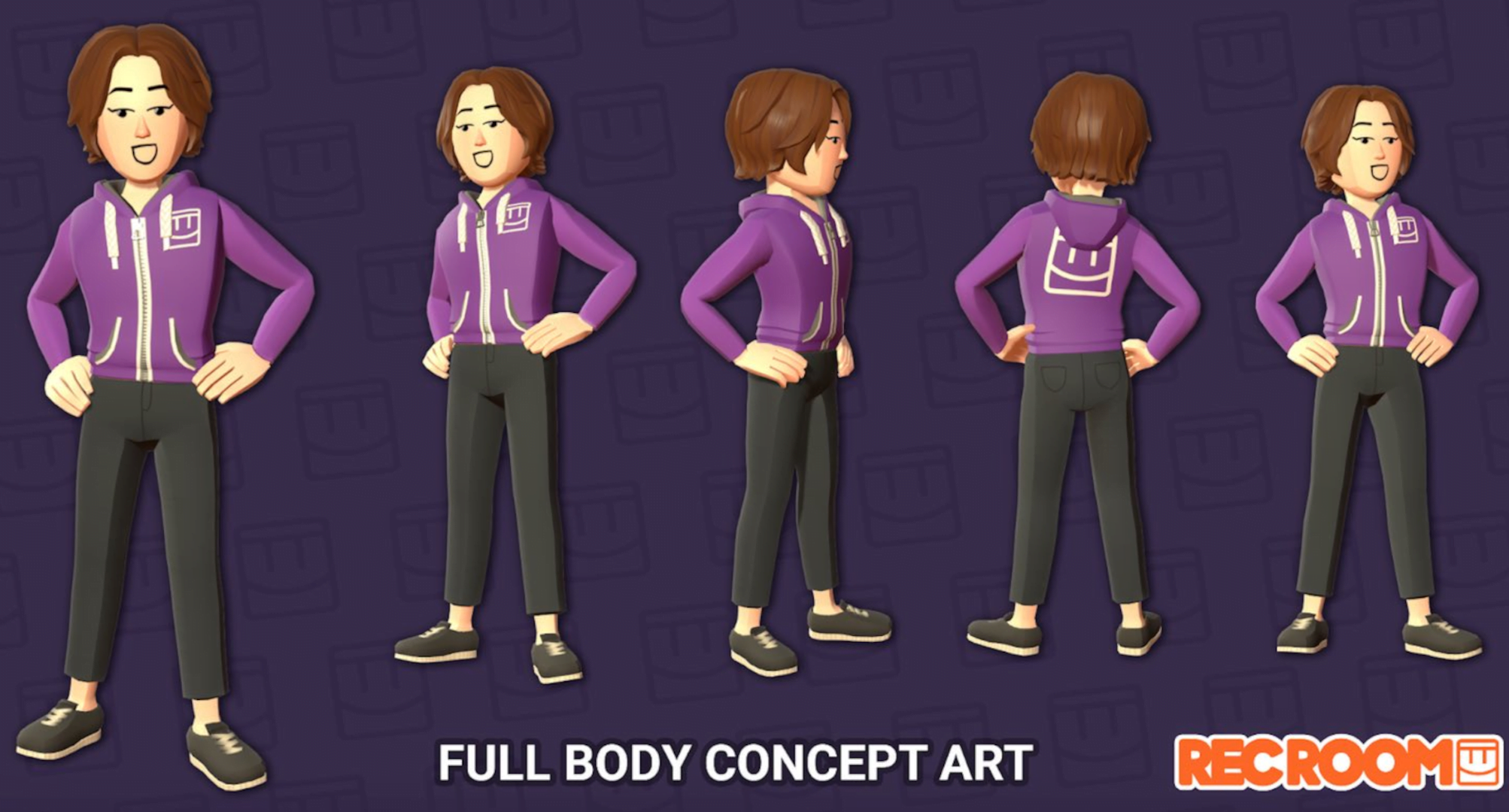 Rec Room works on full body avatars with arms and legs