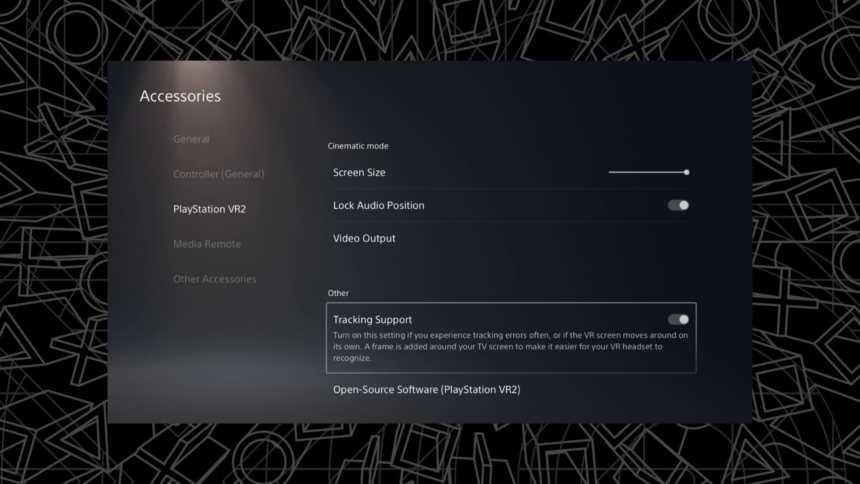 Playstation hot sale vr settings