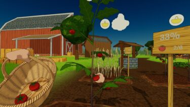 Pure idyll on Meta Quest 3: Across the Valley lets you raise cute piglets in Virtual Reality