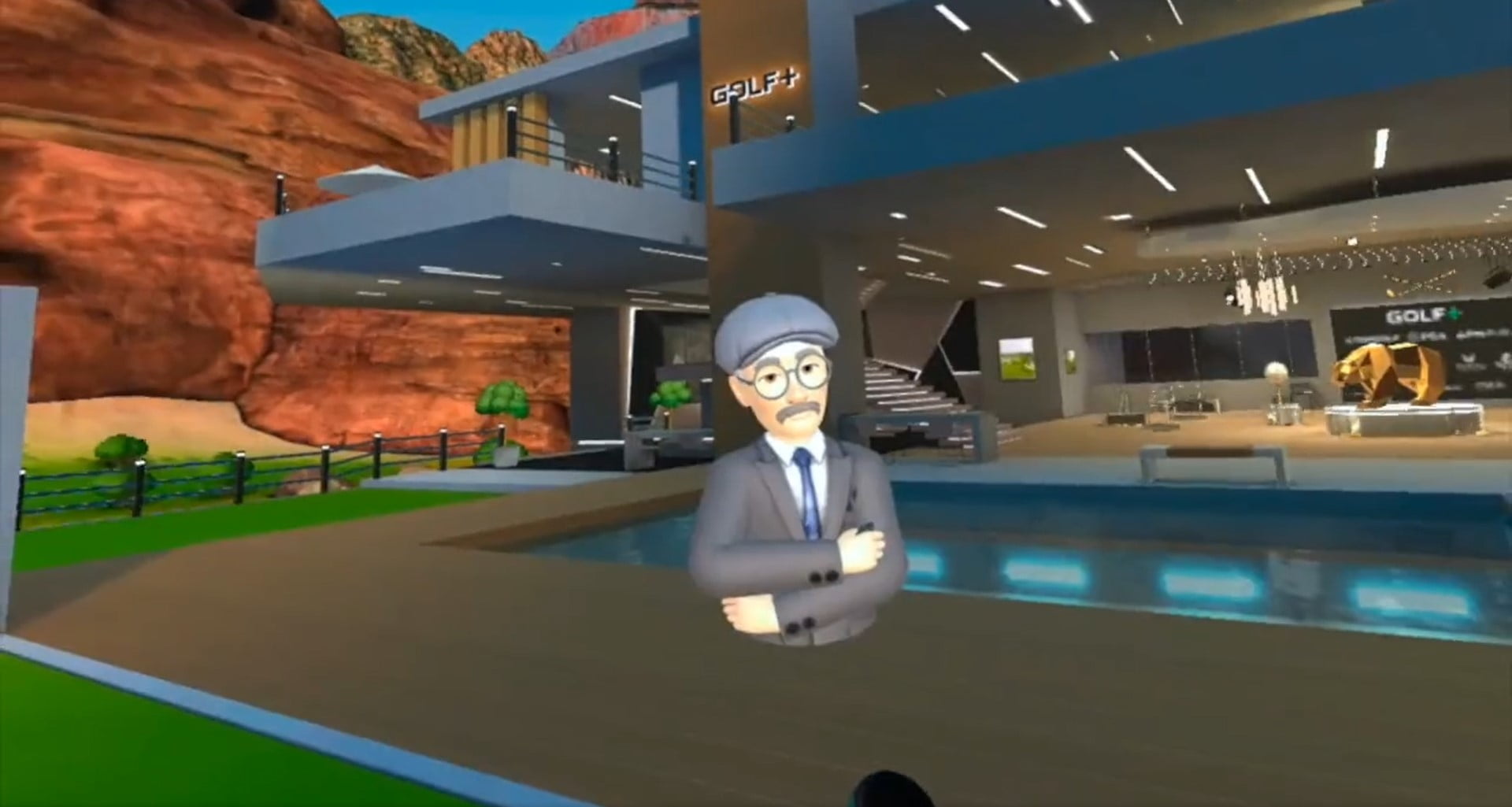 This Caddie talks to you in VR like a real person, thanks to AI