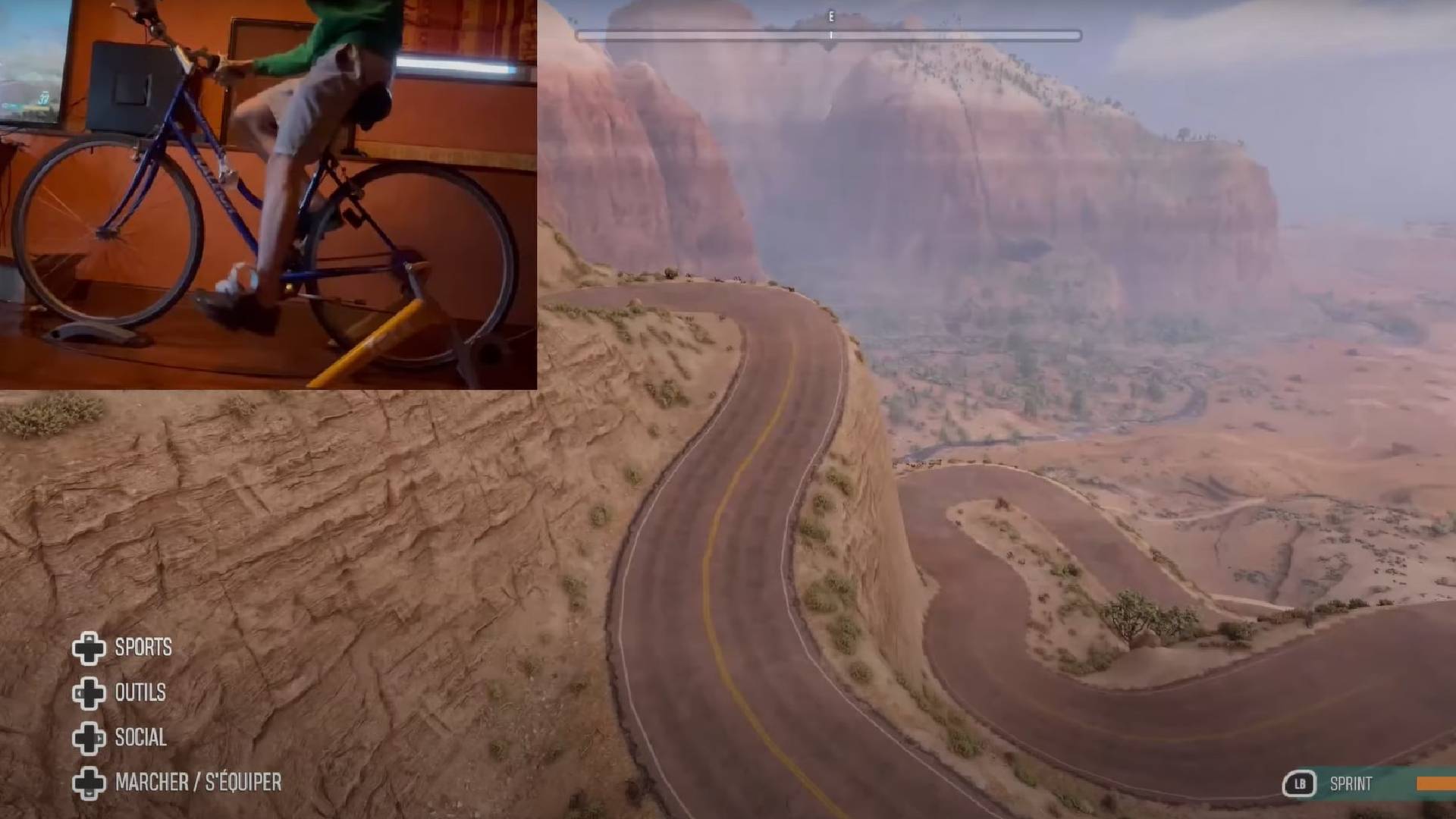 Biking in VR: This app makes it possible