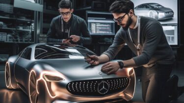 How Mercedes-Benz produces and sells cars with AR and VR