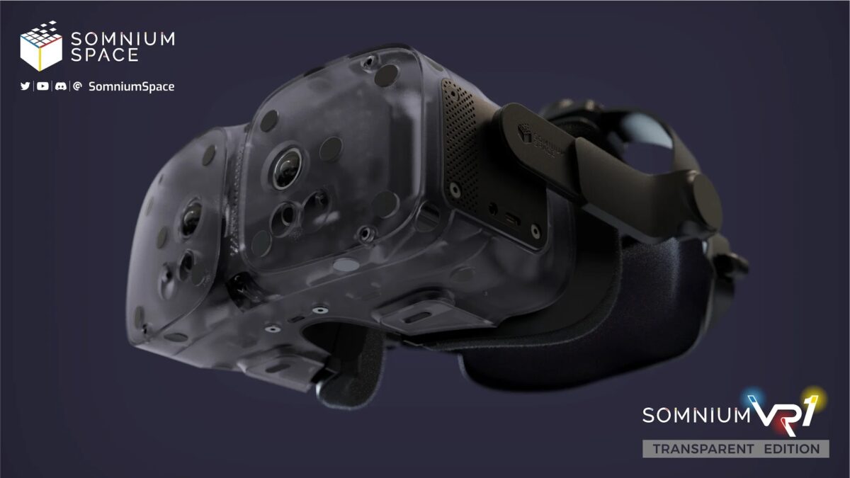 Rendering of the Somnium VR1 (as of May 2023).