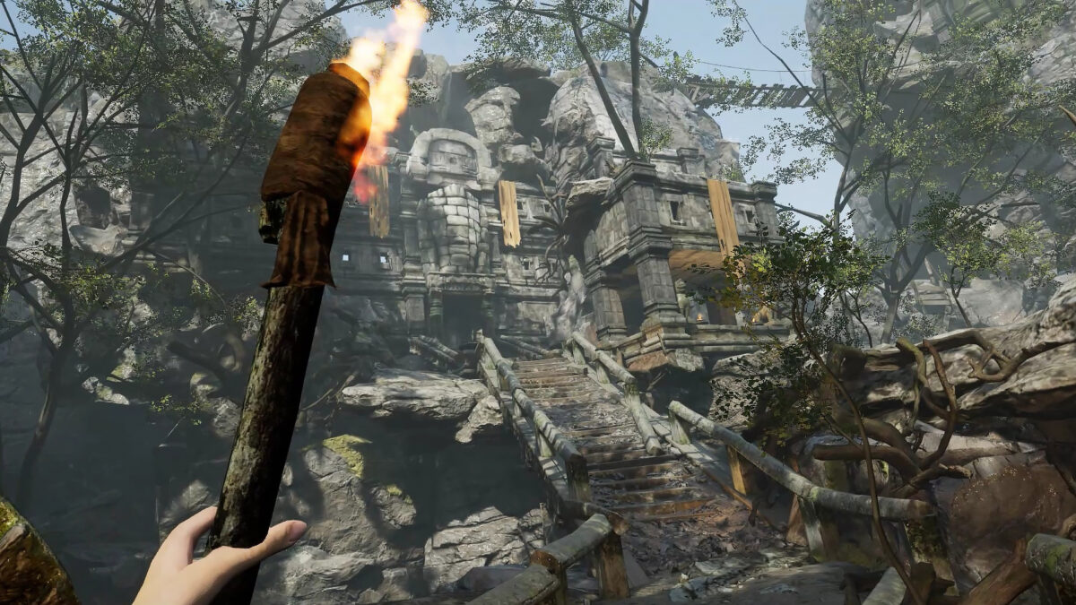 Have you always wanted to climb through ancient temple ruins and recover ancient treasures like Indiana Jones or Lara Croft? A VR game wants to enable you to do just that.