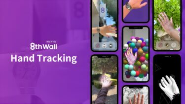 Hand tracking added to AR toolkit from Niantic and 8th Wall