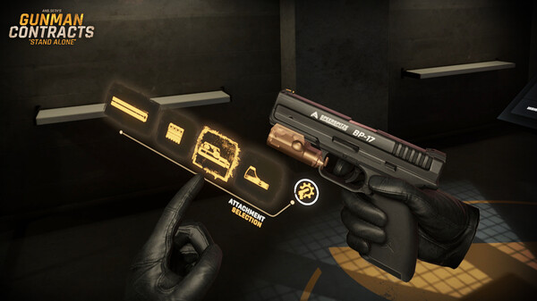 Gunman Contracts: Stand Alone includes weapon customization.