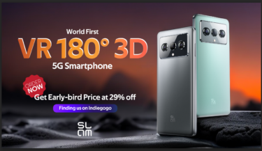First VR180 Smartphone: SLAM VR180 3D Smartphone Crowdfunding Campaign Launched