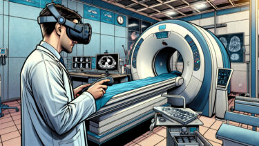 Medical VR app teaches how to use a CT scanner