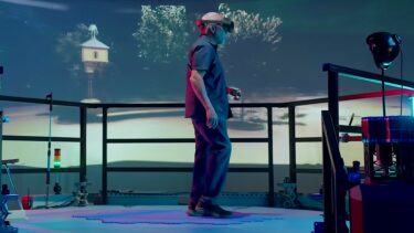 Disney unveils HoloTile, an omnidirectional VR treadmill for multiple users