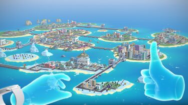 One of the best VR city builders is coming to Playstation VR 2