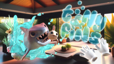TinyFins for Vision Pro turns your living room into a Mixed Reality coral reef