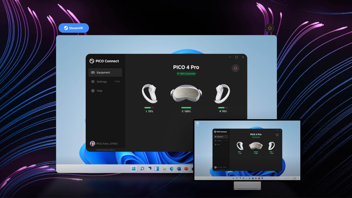 Pico 4 gets a major OS update and improved PC VR software