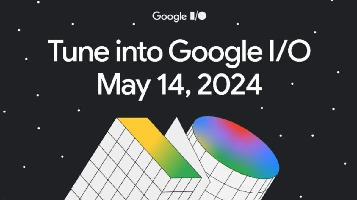 Promotional image for Google I/O.