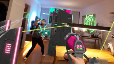 This Meta Quest game turns your room into a PVP laser tag arena