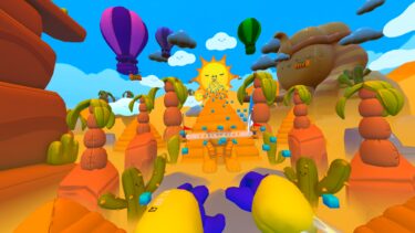 Quest 3: Sky Climb sends you on a dizzying VR platforming adventure