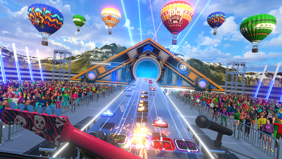 Rocking Legend is Guitar Hero World Tour in virtual reality - try it out now for free