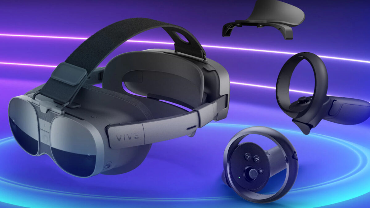 HTC gives away a set of accessories to make the Vive XR Elite more comfortable to wear