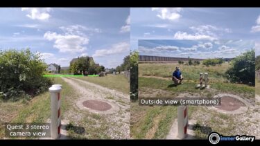 You can now use Quest 3 as a boundaryless 3D camera