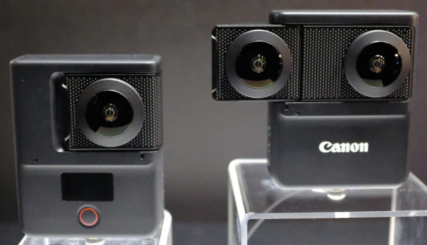 Prototypes of the Canon Foldable.