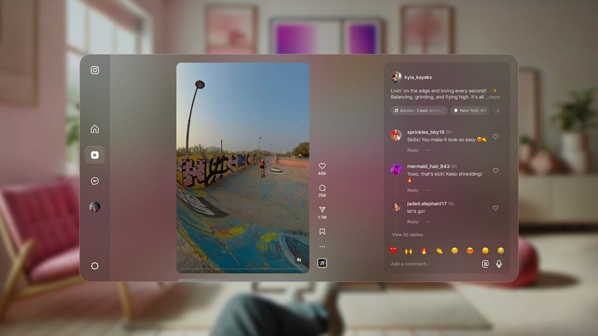 Meta Quest gets new and improved Instagram and Facebook apps