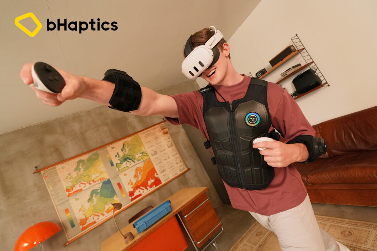 bHaptics launches three new VR haptic vests - now lighter and more affordable