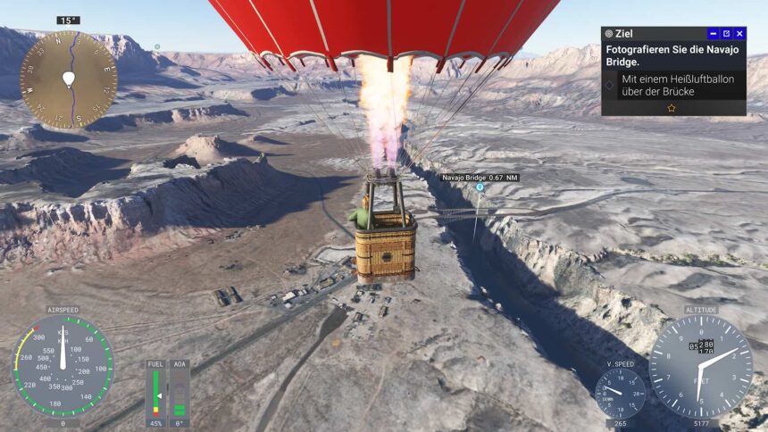 Some photo safari missions take place on board a hot air balloon.