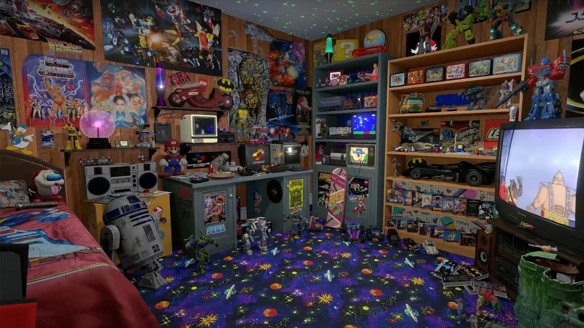 This VR room is straight out of my childhood's dreams