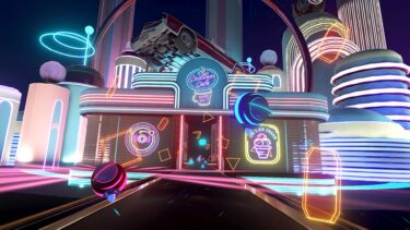 VR hit Synth Riders once again sends you into the colorful world of the 80s