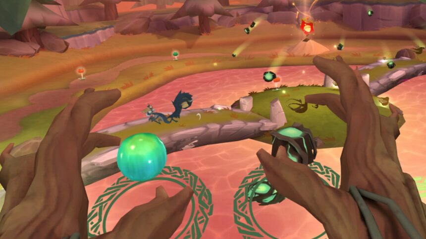 Acron: Attack of the Squirrles - Tree players can attack approaching squirrels with various projectiles.