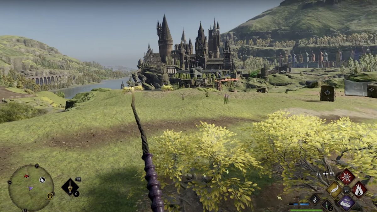 Play Hogwarts Legacy in VR and first-person with this mod