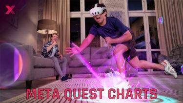 Meta Quest Charts show familiar favorites, with one surprise newcomer